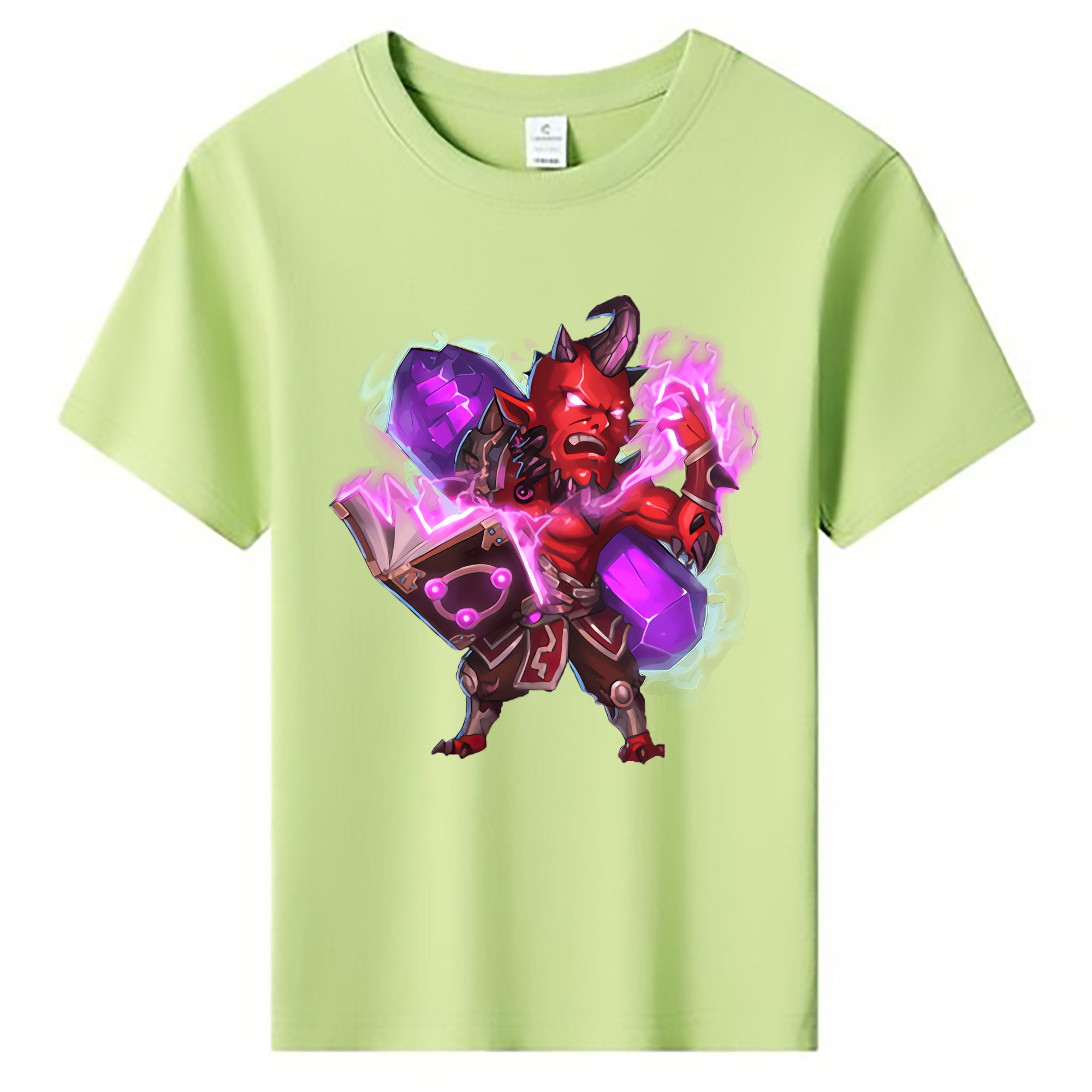 （画像用） リーグ・オブ・レジェンド League of Legends LOL 綿100％キッズTシャツ（フロントプリント）